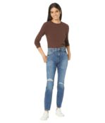 Джинсы Jag Jeans, Viola High-Rise Skinny Jeans 9834581 | Byzantine Blue фото 4