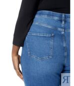 Джинсы Jag Jeans, Plus Size Valentina High-Rise Straight Leg Pull-On Jeans 9834594 | Electric Blue фото 3