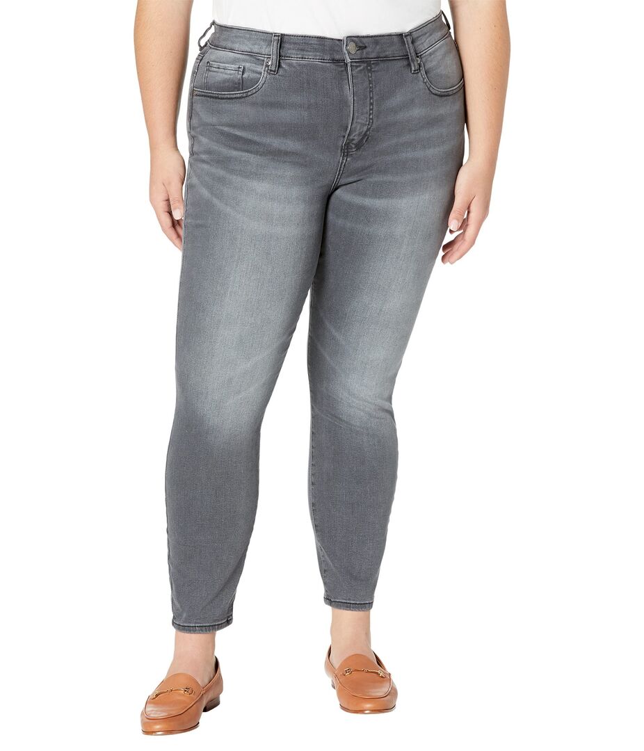 Джинсы Jag Jeans, Plus Size Viola High-Rise Skinny Jeans 9834601 | Columbia Grey фото 1