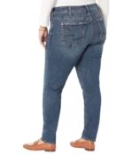 Джинсы Silver Jeans Co., Plus Size Elyse Mid-Rise Skinny Jeans W03116ECF308 9835024 | Medium Indigo Wash фото 2