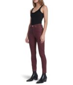Джинсы 7 For All Mankind, High-Waisted Ankle Skinny Faux Pocket in Ruby Rus