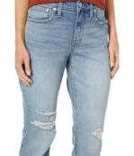 Джинсы Madewell, The High-Rise Slim Boyjean in Birchwood Wash 9838832 | Birchwood Wash фото 3