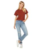 Джинсы Madewell, The High-Rise Slim Boyjean in Birchwood Wash 9838832 | Birchwood Wash фото 4