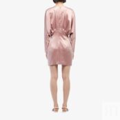 Платье Cushnie, Plunging Long Sleeved Blouson Mini Dress 9289945 | Woodrose фото 3