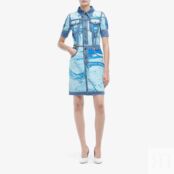 Платье Moschino, Consumer Print Denim Dress 9306164 | Multi фото 1