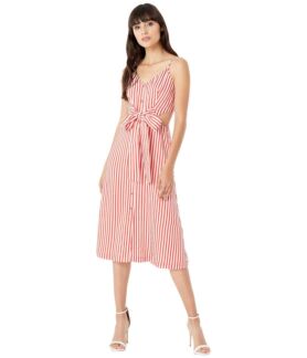 Платье Jason Wu, Fluid Stripe Front Tie Dress