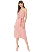 Платье Jason Wu, Fluid Stripe Front Tie Dress 9374839 | Red/White фото 1