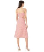 Платье Jason Wu, Fluid Stripe Front Tie Dress 9374839 | Red/White фото 3