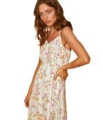 Платье Lost + Wander, Baby Bloom Midi Dress 9443681 | Ivory Stripe фото 2