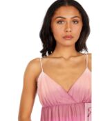 Платье WAYF, Olivia Tiered Maxi Slip Dress 9457029 | Passion Sunset фото 3