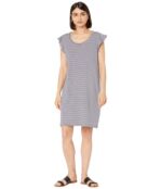 Платье Toad&Co, Rufflita Short Sleeve Dress 9467476 | True Navy Stripe фото 1