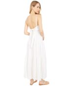 Платье bella dahl, Tiered Tie Back Maxi Dress 9516722 | Bermuda Sand Stripe фото 2