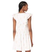 Платье BCBGeneration, Ruffle Sleeve Mini Dress GTX1D35 9523491 | Off-White фото 2