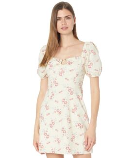 Платье WAYF, U-Ring Bodice Mini Dress