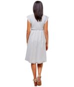 Платье NOM Maternity, Marina Wrap Dress 9544028 | Microstripe фото 3