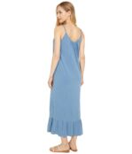 Платье SUNDRY, V-Neck Strap Maxi 9544258 | Pigment Indigo фото 2