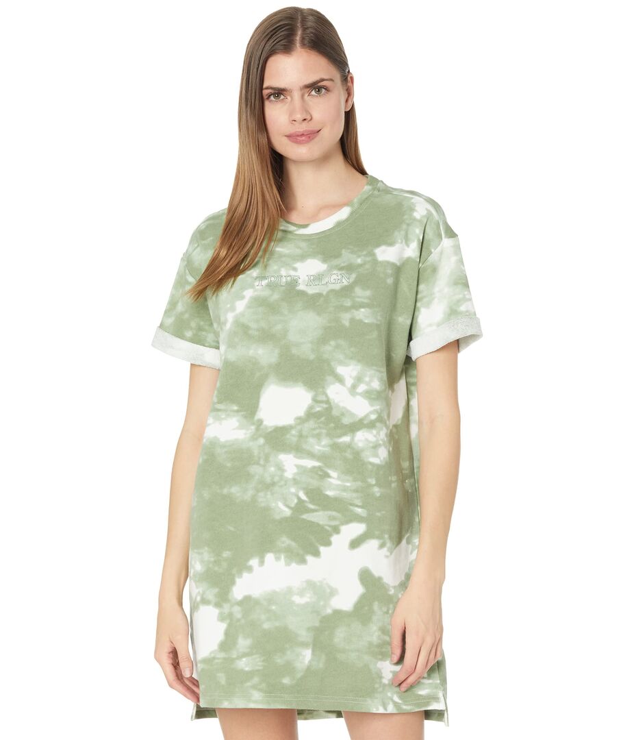 Платье True Religion, Tie-Dye Tee Dress 9548722 | Desert Pine фото 1