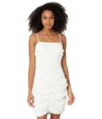 Платье Bardot, Elena Mini Rouched Dress 9551217 | Ivory фото 1