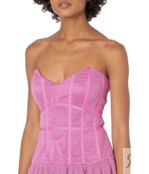 Платье Bardot, Roza Mini Lace Dress 9551209 | Vint Pink фото 4