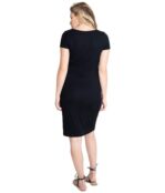 Платье Ingrid & Isabel, Maternity Short Sleeve T-Shirt Dress 9553716 | Black фото 3