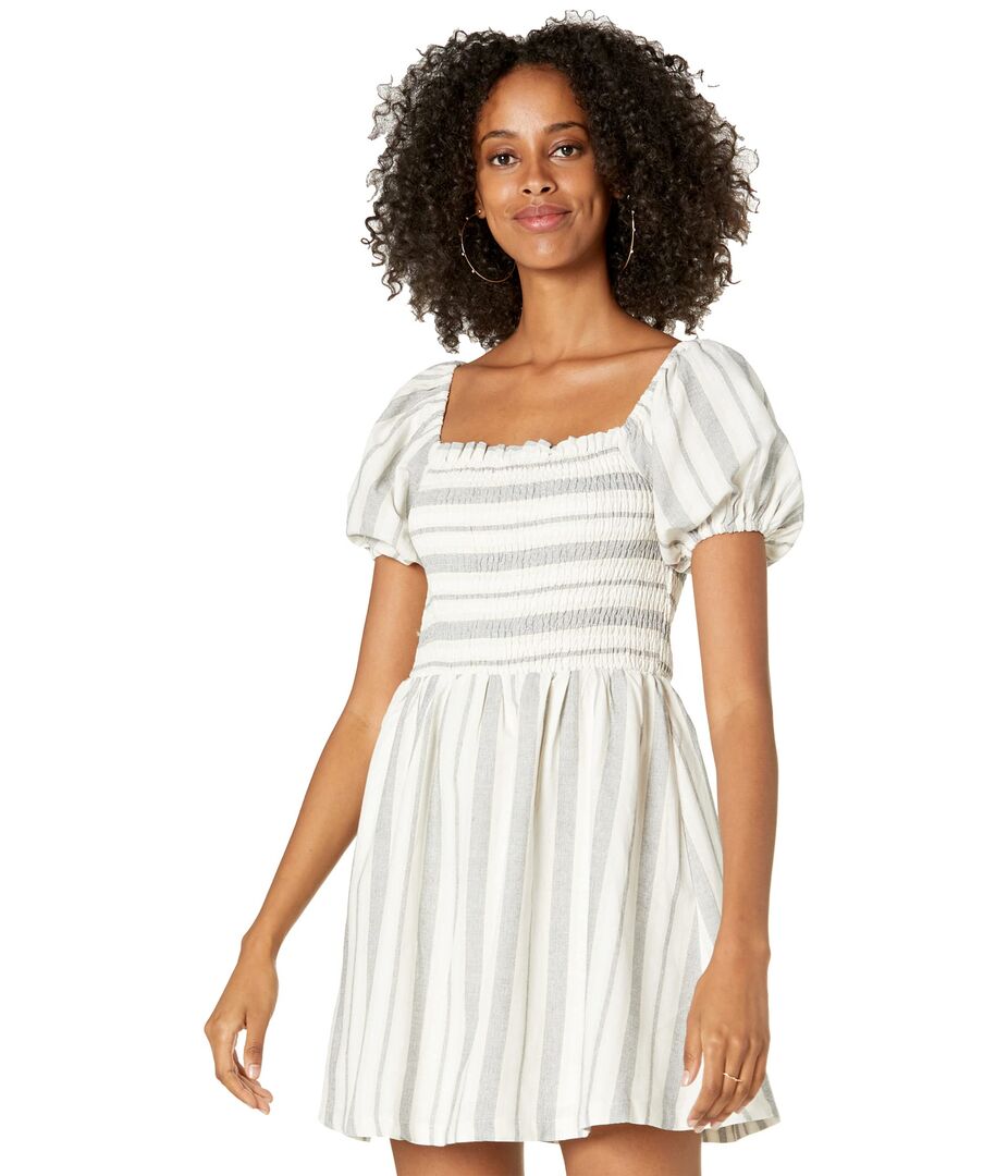 Платье Lost + Wander, Terrace On Rialto Mini Dress 9553909 | Black/White Stripe фото 1