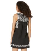 Платье Lucky Brand, Embroidered Sleeveless Dress 9554289 | Jet Black фото 2