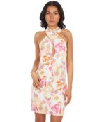 Платье WAYF, Cross Strap Halter Mini Dress 9555387 | Passion Tropical фото 1