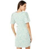 Платье Sage, Tie Front Floral Mini Dress 9557854 | Lily фото 2