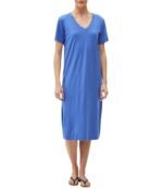 Платье Michael Stars, Sandra Cotton Modal Short Sleeve V-Neck Midi Dress 9558464 | Royal фото 1