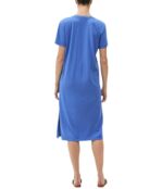 Платье Michael Stars, Sandra Cotton Modal Short Sleeve V-Neck Midi Dress 9558464 | Royal фото 3