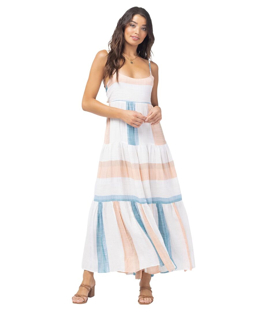 Платье L*Space, Santorini Dress 9562666 | Paraiso Stripe фото 1