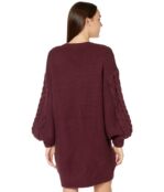 Платье Bardot, Bell Knit Dress 9571851 | Burgundy фото 2