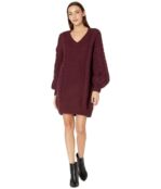 Платье Bardot, Bell Knit Dress 9571851 | Burgundy фото 4