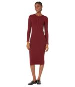 Платье Bardot, Merissa Rib Midi Dress 9571856 | Burgundy фото 1