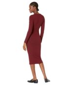 Платье Bardot, Merissa Rib Midi Dress 9571856 | Burgundy фото 2