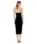 Платье Bardot, Alisa Midi Velour Dress 9572932 | Black фото 2