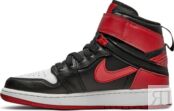 Кроссовки Air Jordan 1 High FlyEase GS Black Gym Red, черный CT4897 001 | Black фото 3