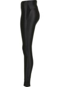 Леггинсы Urban Classics Ladies Highwaist Shiny Metallic Leggings, черный UR621A04F-Q11 | schwarz фото 3