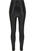 Леггинсы Urban Classics Ladies Highwaist Shiny Metallic Leggings, черный UR621A04F-Q11 | schwarz фото 4