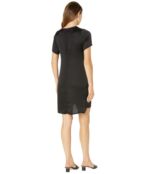 Платье Chaser, Silky Basics Short Sleeve High-Low T-Shirt Dress 9594810 | True Black фото 2