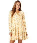 Платье Lost + Wander, Prairie Rose Mini Dress 9601371 | Orange Yellow Floral фото 1