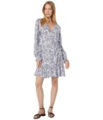 Платье Lost + Wander, Wild Thing Mini Dress 9601378 | Blue Leopard фото 4