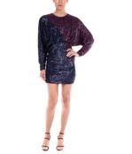 Платье ONE33 Social, Stretch Sequin Mini Dress 9614013 | Navy Purple фото 1