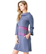 Платье Hatley, Katherine Dress 9618736 | Blue/Fedora Stripes фото 2