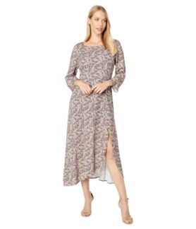 Платье Saltwater Luxe, Odessa Long Sleeve Floral Midi Dress