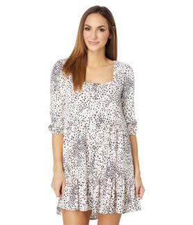 Платье Saltwater Luxe, Morena Sustainable 3/4 Sleeve Mini Dress