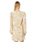 Платье WAYF, Channing Long Sleeve Mini Dress 9621654 | Golden Paisley фото 2