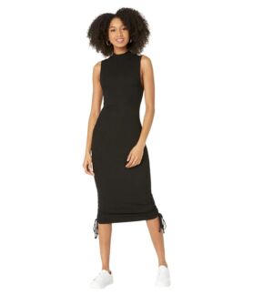 Платье Steve Madden, Smoke Show Mock Neck Midi Dress