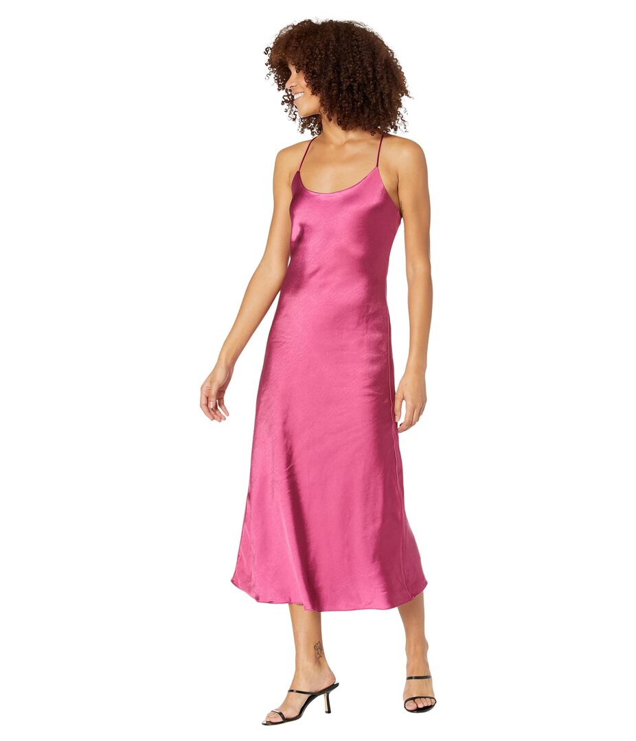 Платье line and dot, Makena Midi Dress 9628319 | Magenta фото 1