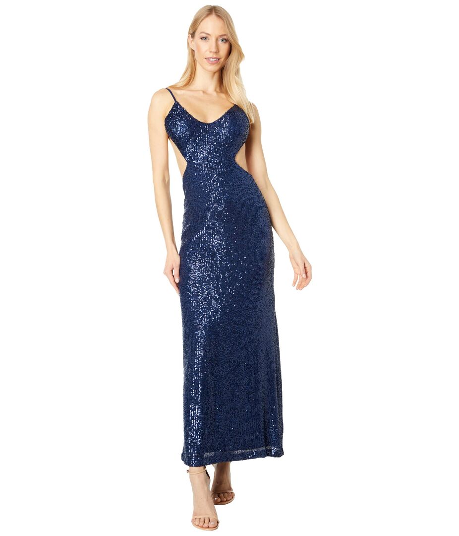 Платье Bardot, Knox Midi Sequin Dress 9628993 | Navy Sequin фото 1